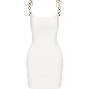 Nana Jacqueline‎ Paloma Mini Dress Size Small White